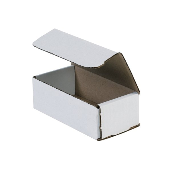 Bsc Preferred 6 x 3 x 2'' White Corrugated Mailers, 50PK BUY00026822 - main